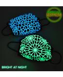 Luminous blu night Masks